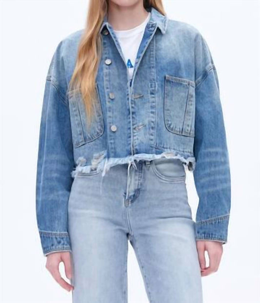 Bayeas - LONG SLEEVE DENIM JACKET