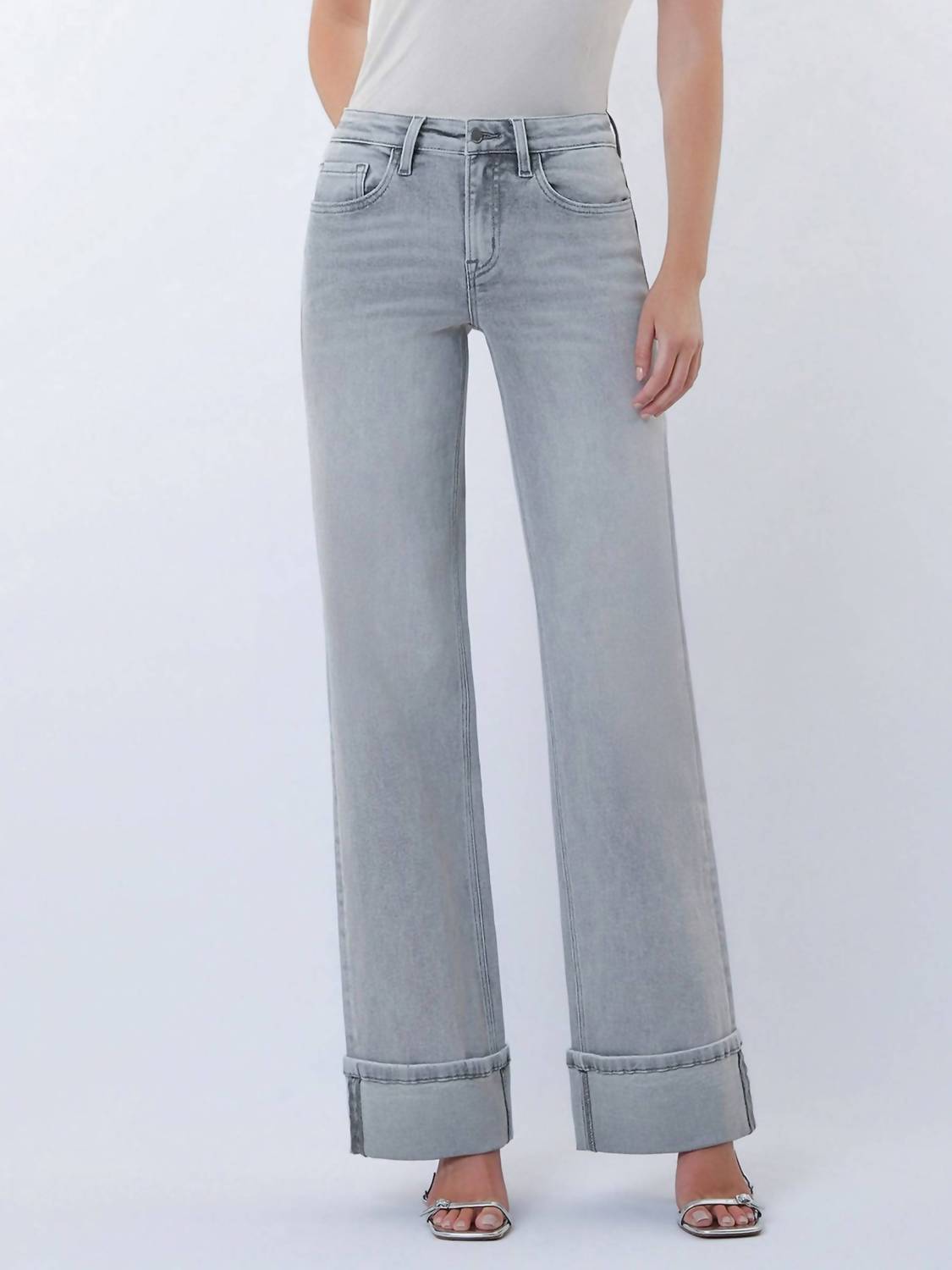 Flying Monkey - Cuffed Denim Jeans