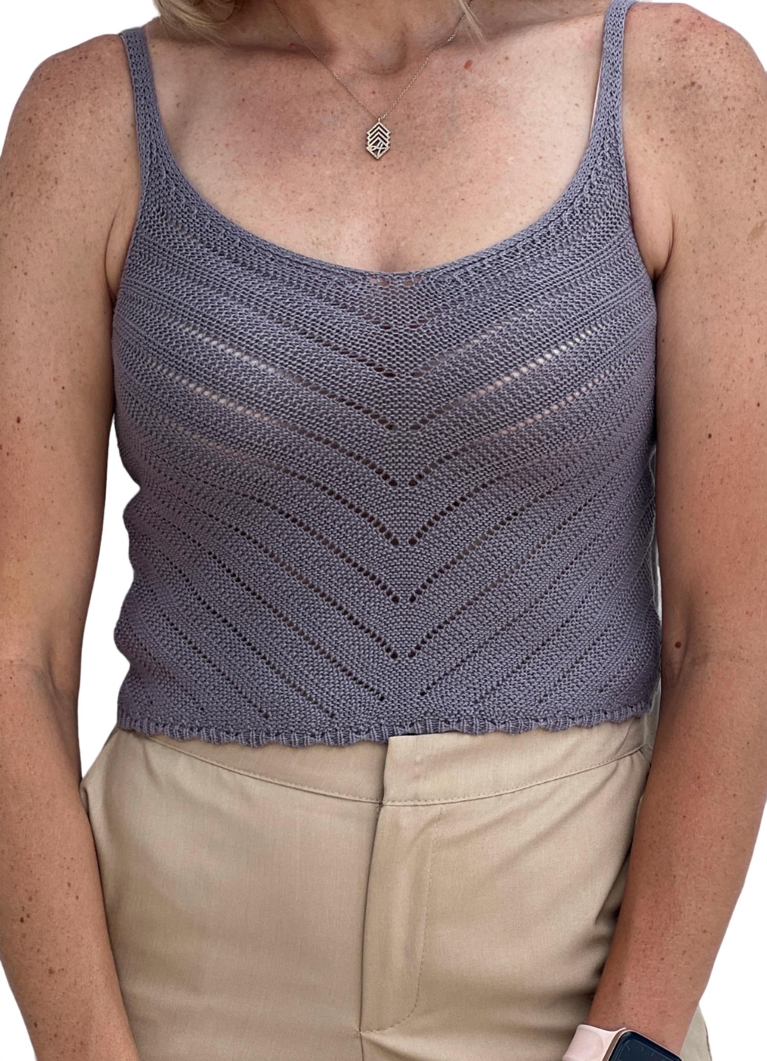 Be Cool - Polly Knit Crop Sweater