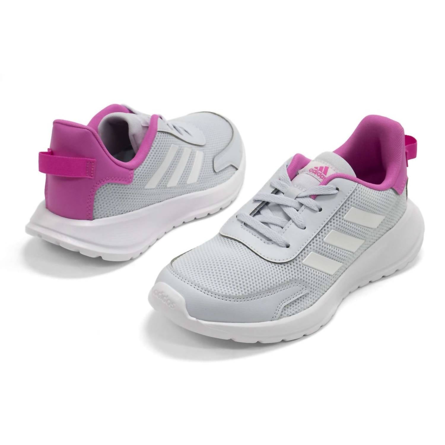 adidas Girl's Tensaur Running Shoes in halo blue - kids' sneaker - view 5