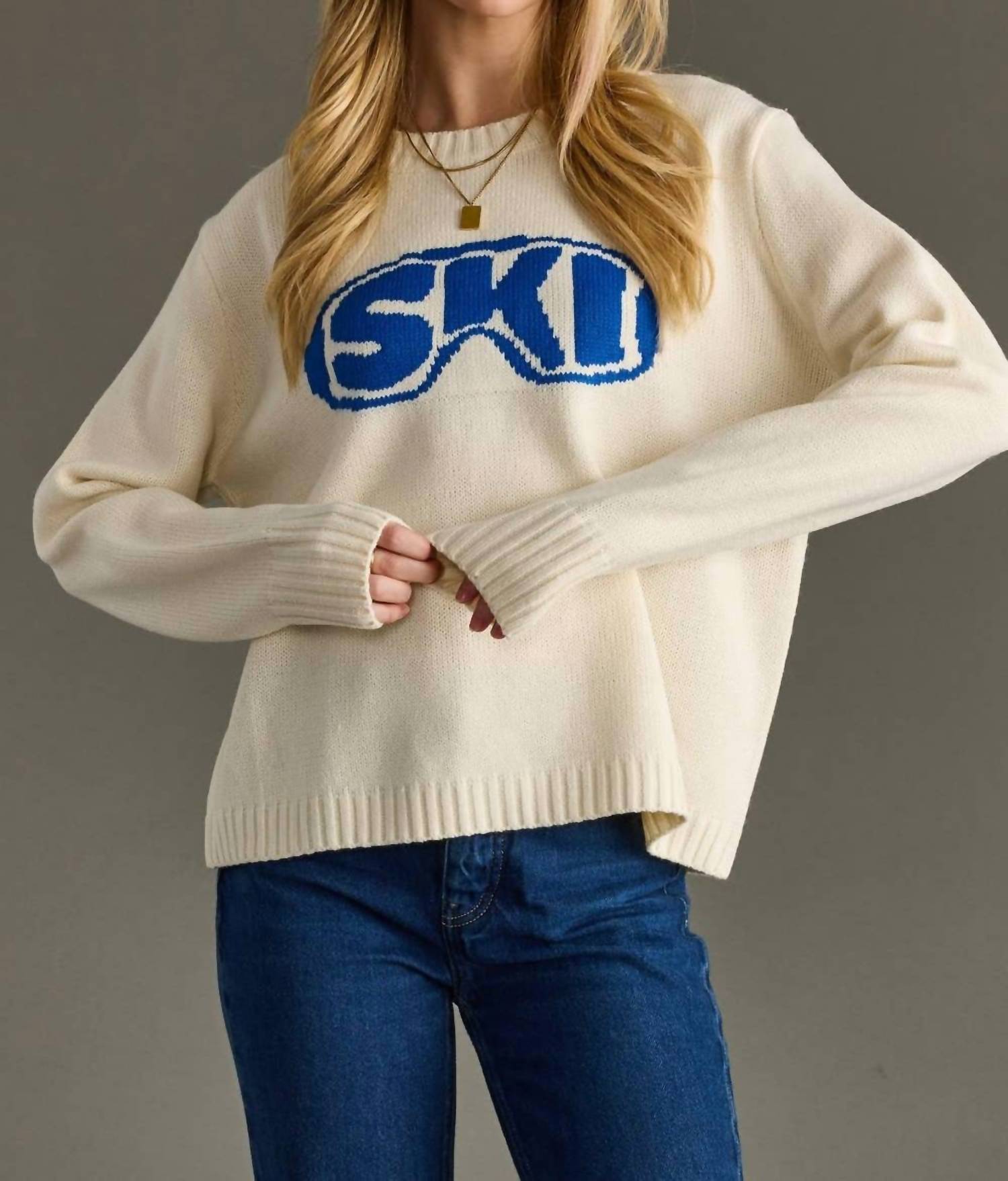 Panache Apparel - Knit Ski Goggle Sweater