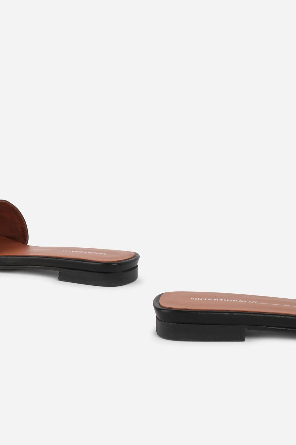 Intentionally Blank - Women's Cocktail Leather Slide Sandal