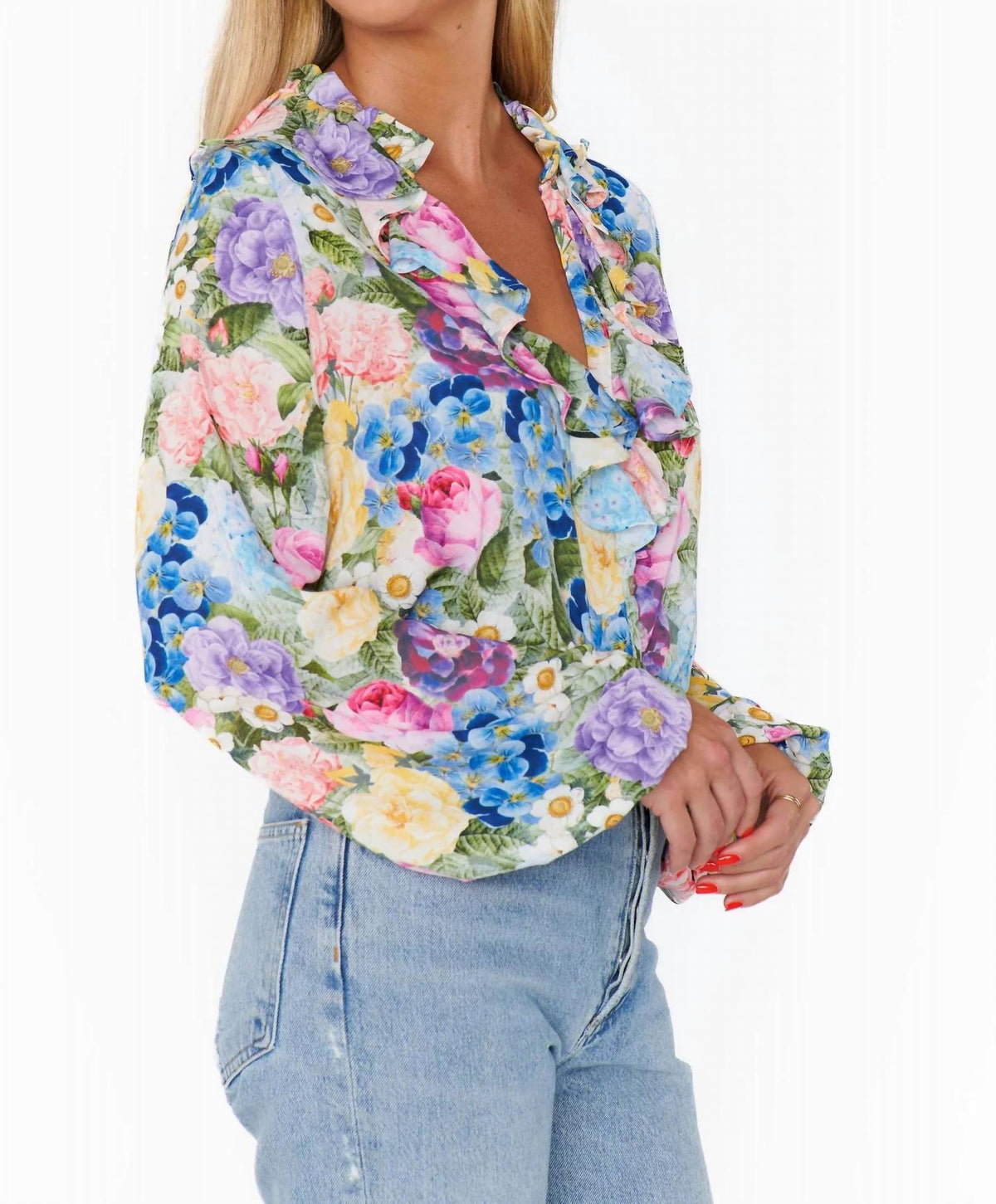 Show Me Your Mumu - Suki Ruffle Top