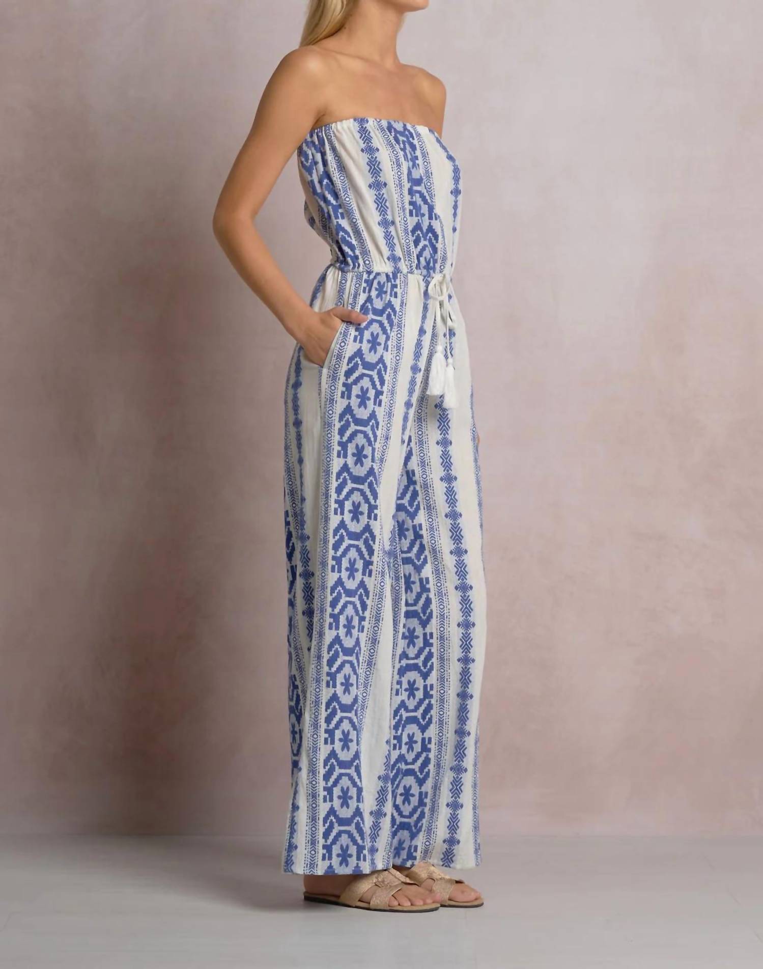 Elan - Santorini Breeze Jumpsuit