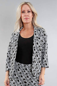Michael Tyler - Three Quarter Sleeve Blazer