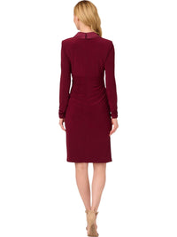 Adrianna Papell - Jersey Tuxedo Dress