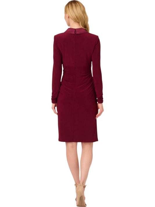 Adrianna Papell - Jersey Tuxedo Dress