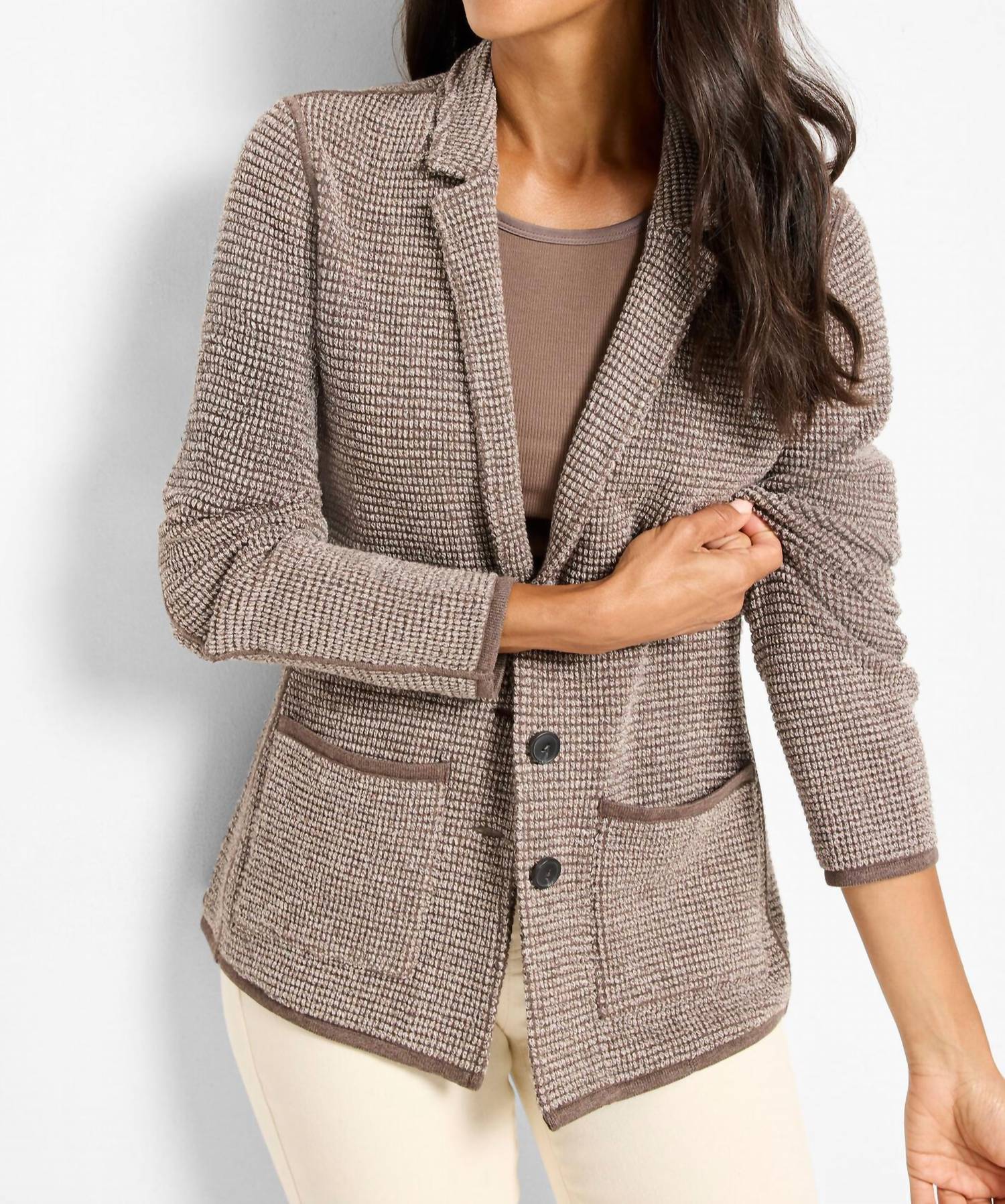 Nic + Zoe - Pixel Knit Jacket