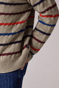 Paul Smith - Striped Knitted Polo Shirt