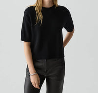 Theory - Cropped Cashmere Tee