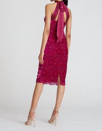 Theia - Andrea Bow Back Midi Dress