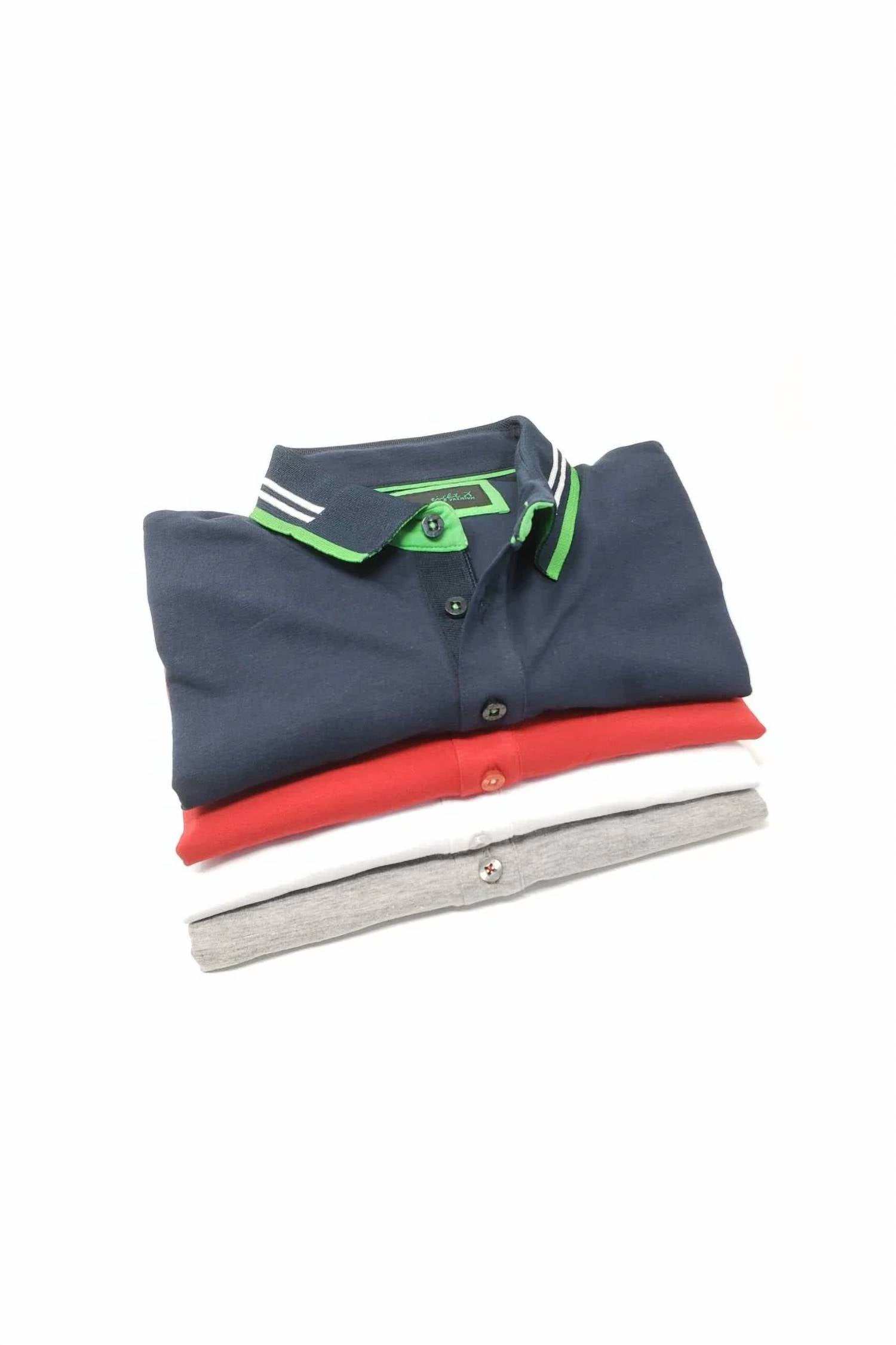 Eight X - Polo With White And Green Trim