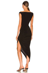 Norma Kamali - Tara Side Drape Gown