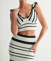 Evenuel - Crochet Skirt Set