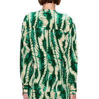 Ulla Johnson Women's Nahir Blouse in acacia - women's blouse - detail view