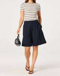 Astr - Nikola Ribbed Scoop Back Sweater Top