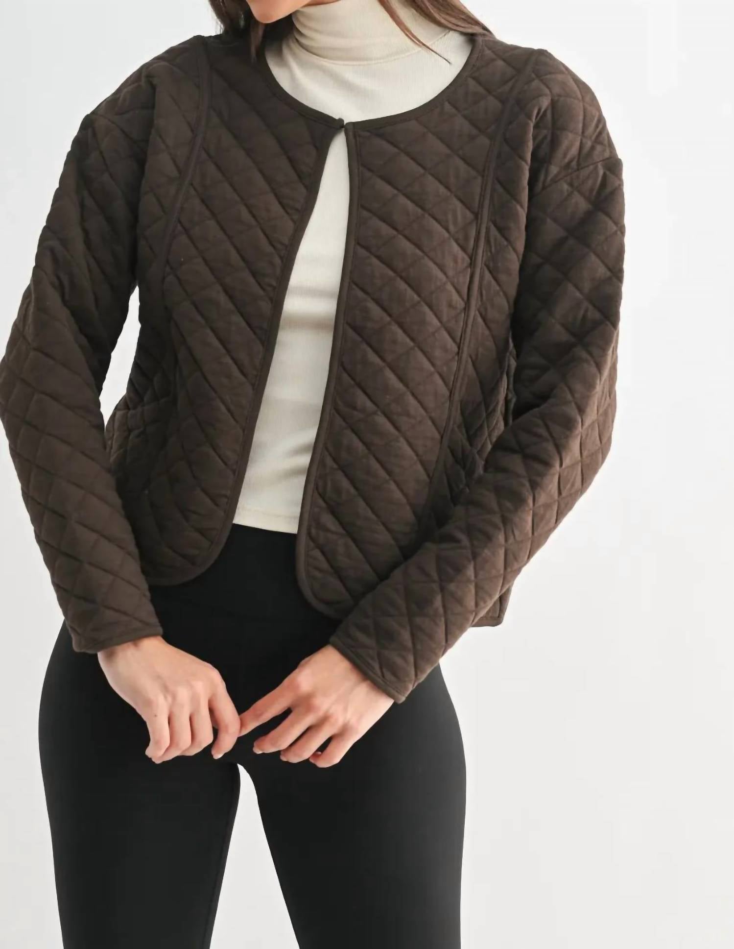 Mono B - Vista Quilted Jacket