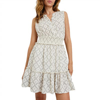 Rails Women's Cindy Dress in ivory zanzibar - women's dress