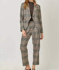 Mystree - Drew Plaid Trousers