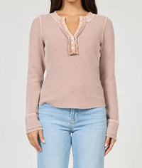 Dear John Denim - Luna Waffle Knit Top
