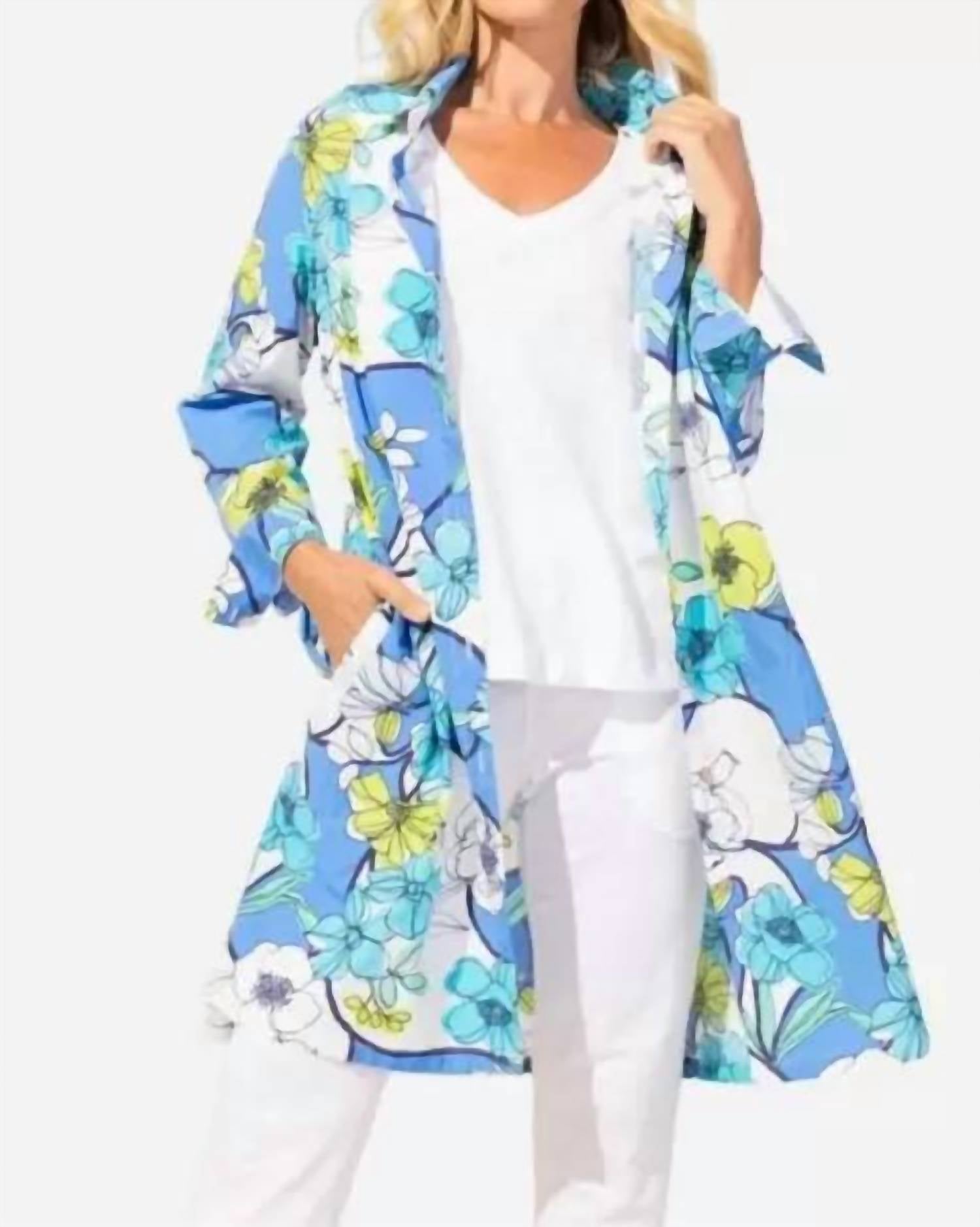 Escape By Habitat - Anywhere Dress Coastal Riviera Print