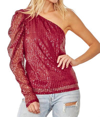 Andree By Unit - Fancy Feels Sequin Top