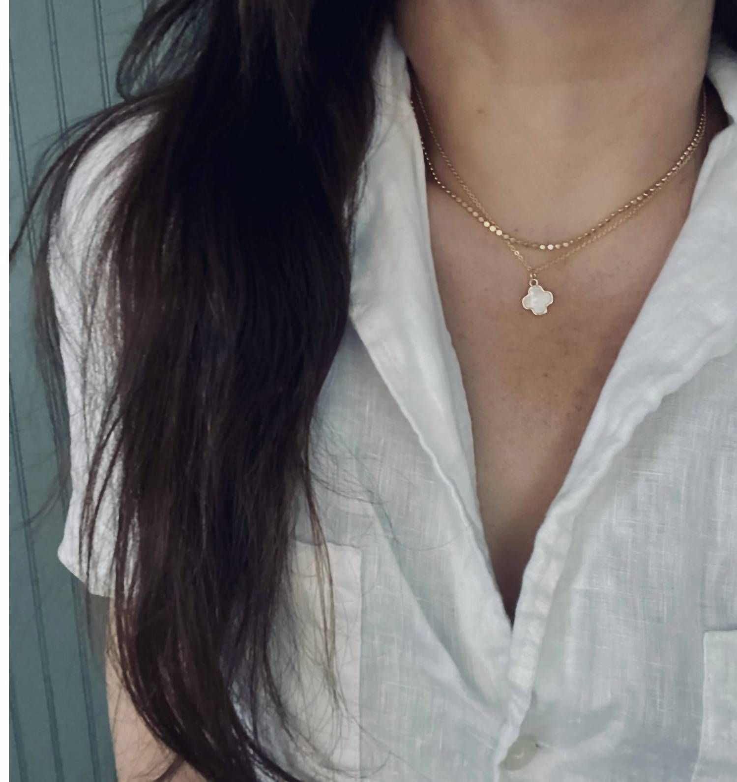 Amady Jewelry - Women's Clover Pendant Necklace