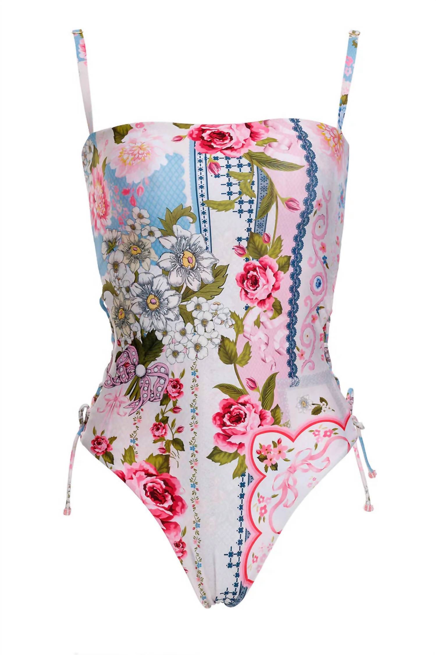 AGUA BENDITA Mariel Meraki One Piece in pink - women's swimwear - view 6