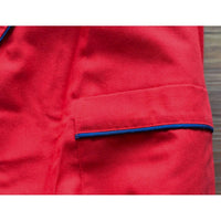 Viyella - Belted Waist Robe With Piping