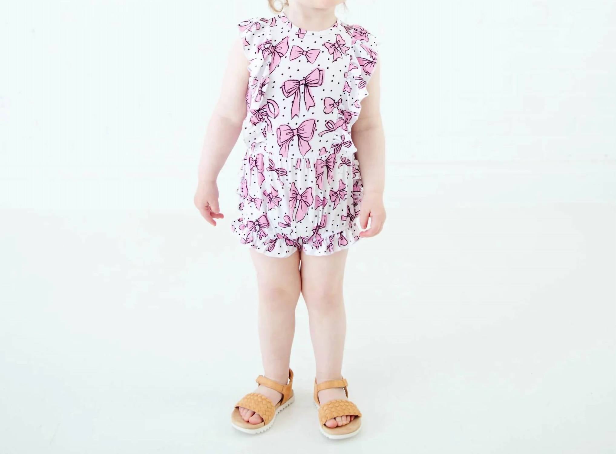 Dreamiere - All Tied Up Bamboo Bubble Romper