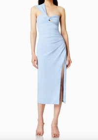 Elliatt - Fawn One Shoulder Midi Dress
