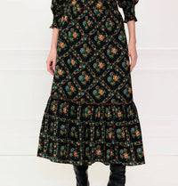 Pink City Prints - Mabel Midi Skirt