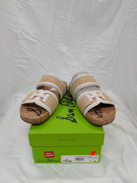 Sam Edelman - ROWAN, NTRL/WHT RAFFIA