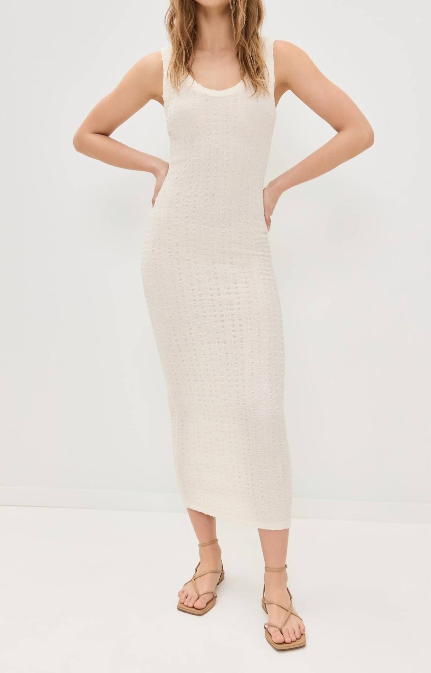 Enza Costa - Puckered Tank Dress