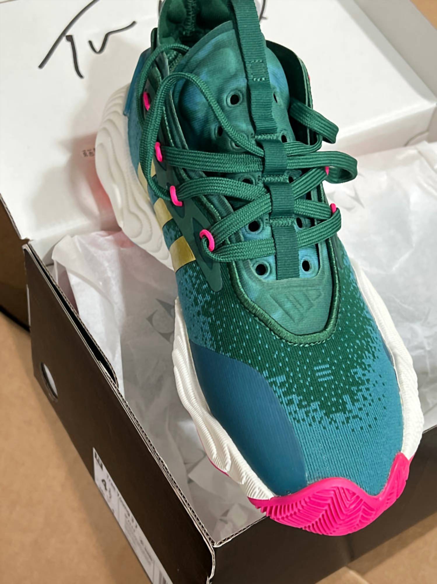 Adidas - Boy's Trae Young 3 Sneakers