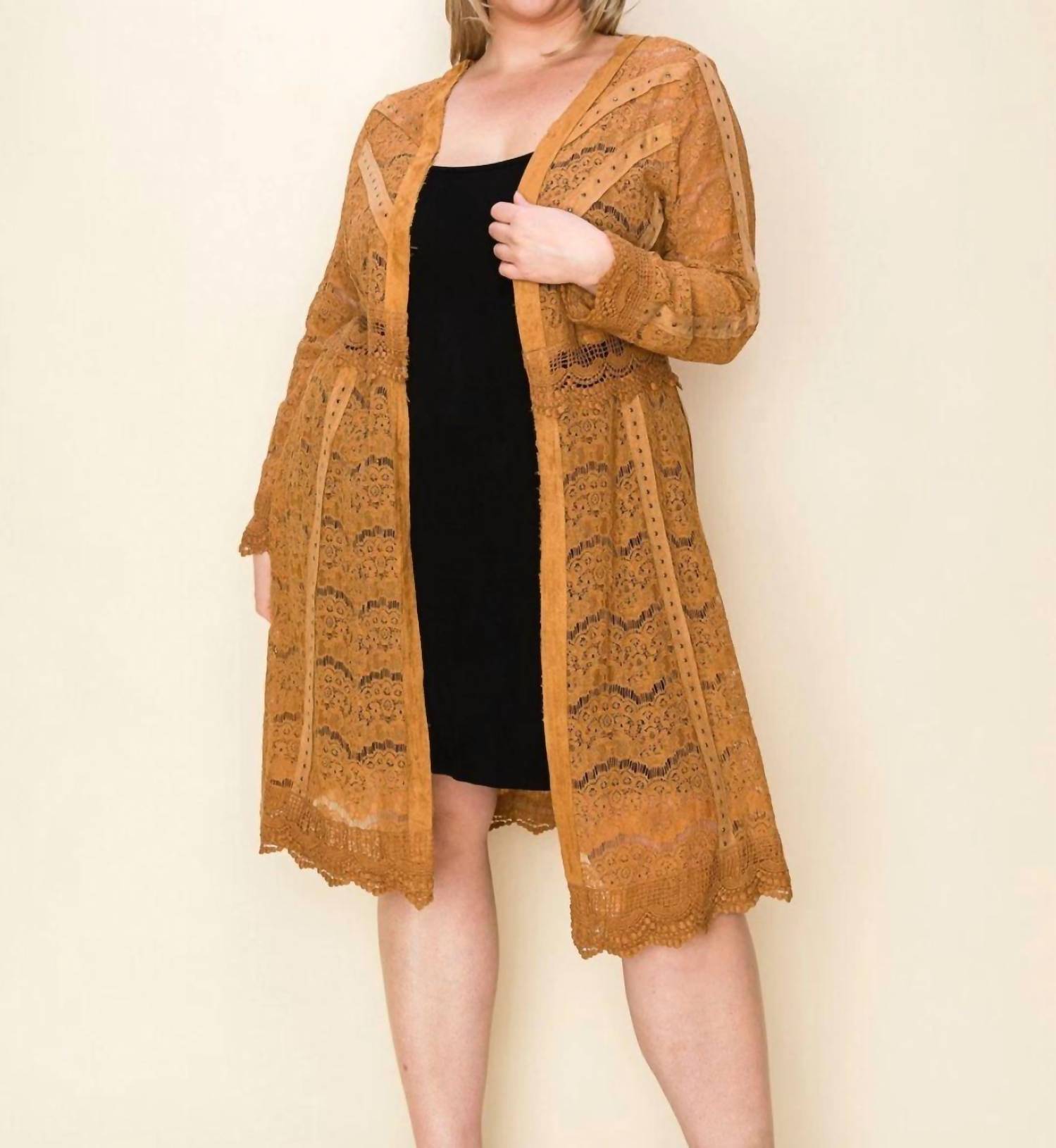 Vocal Apparel - Myla Lace Cardigan