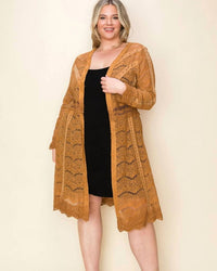 Vocal Apparel - Myla Lace Cardigan