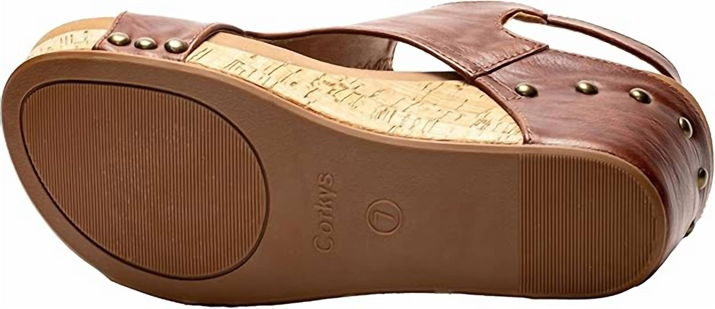 Corkys Footwear Women's Carley Wedge Sandal in bourbon brown - women's sandal - view 4