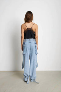 Stella Nova - Margot Denim Cargo Jeans