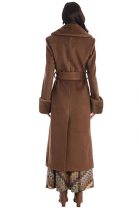 ALLISON NEW YORK Valencia Coat in mocha - women's jacket - view 8