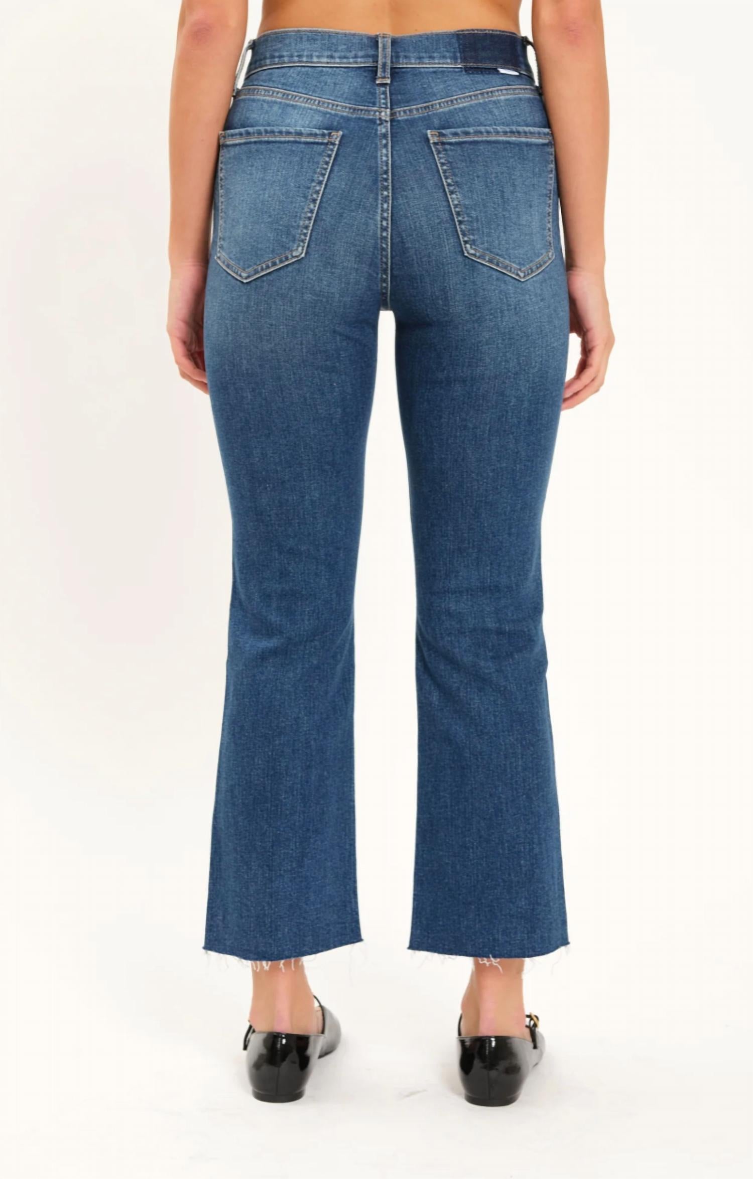Daze - Women's Shy Girl High Rise Crop Flare-influencer