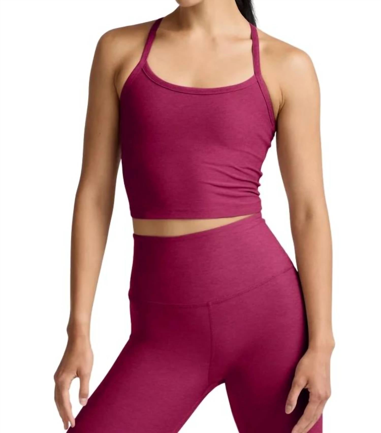 Beyond Yoga - Spacedye Slim Racerback Cropped Tank