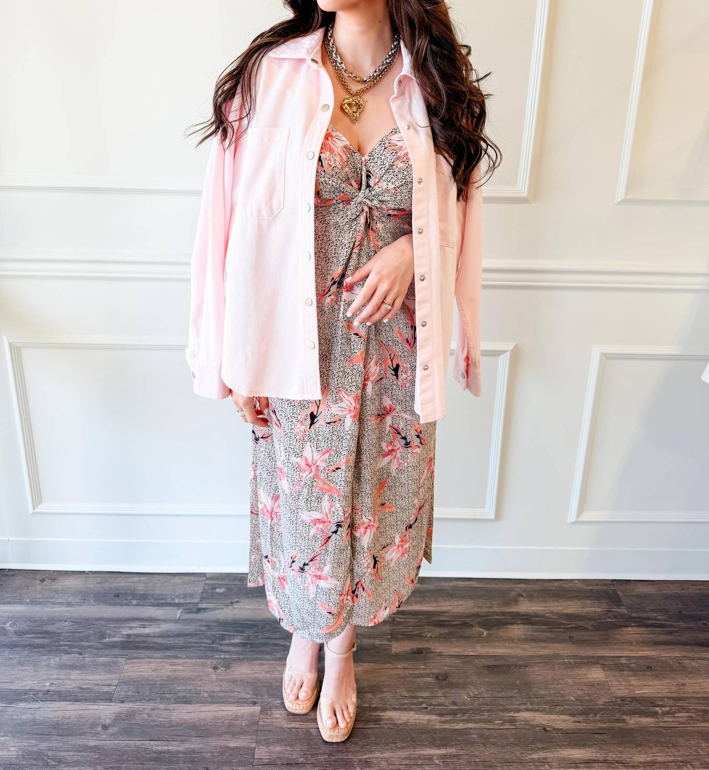 Fore - Spring Romance Midi Dress