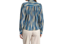 Apny - Ruffle Half Placket Blouse