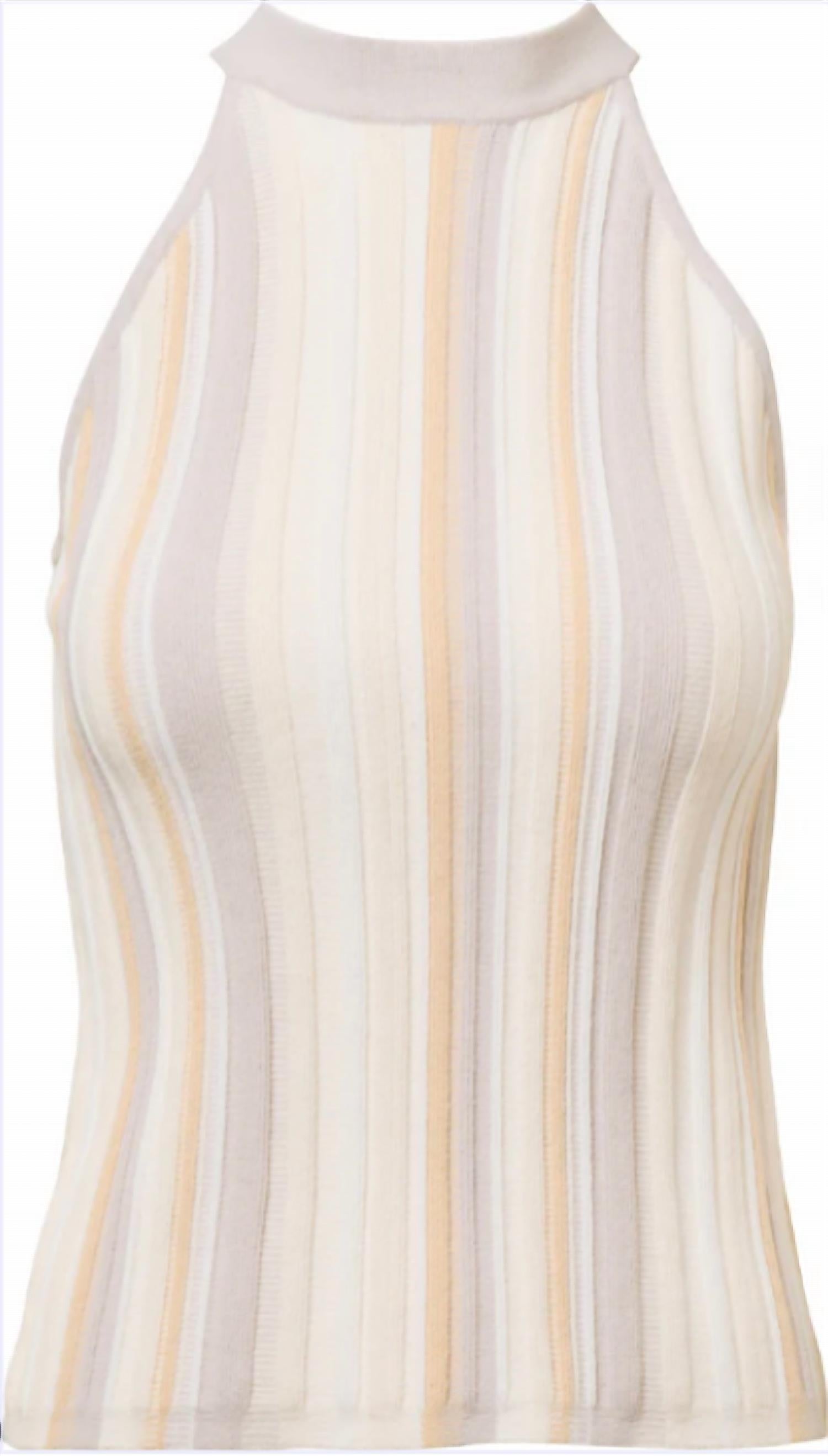 Autumn Cashmere - Vertical Stitch Halter