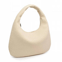 Sol And Selene - Women's Dream Large Woven Neoprene Hobo Bag