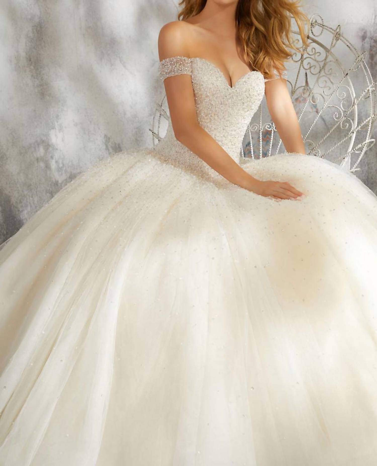 Morilee - Liberty Crystal And Pearl Gown