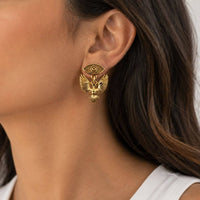 Jagged Halo Jewelry - Women's Oracle Phoenix Earrings