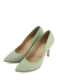 Andrea Women's Pointed Toe Pump in green - women's heels - view 4