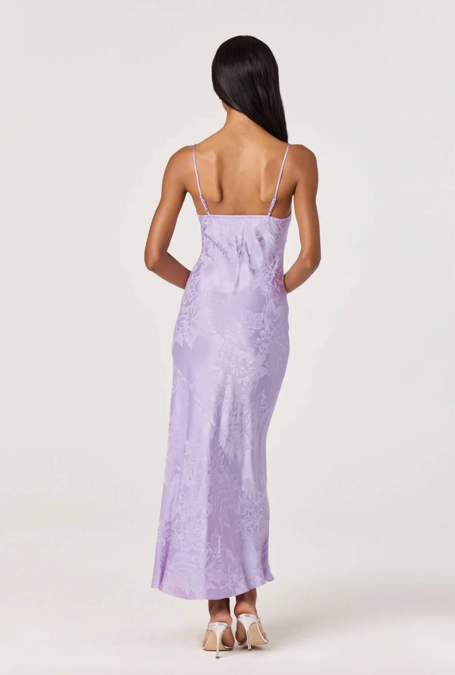 Astr - Tyla Satin Bias-cut Maxi Dress